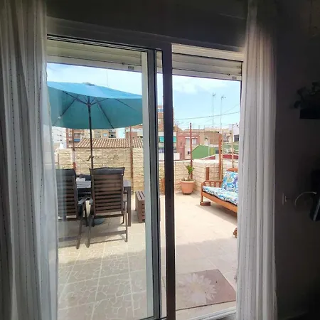 Piso Con Terraza En Cabanyal Appartement
