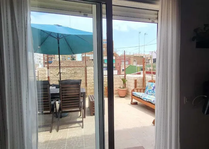 Piso Con Terraza En Cabanyal Apartman