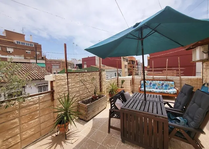Lägenhet Piso Con Terraza En Cabanyal *